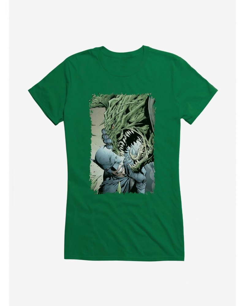 DC Comics Batman Vs Killer Croc Girls T-Shirt $10.71 T-Shirts