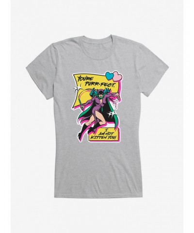 DC Catwoman You're Purrfect Girls T-Shirt $12.45 T-Shirts