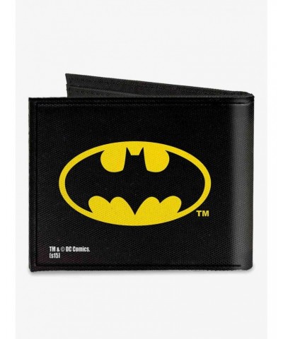 DC Comics Batman Canvas Bifold Wallet $6.90 Wallets