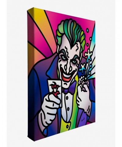 DC Comics The Joker by Lisa Lopuck 11" x 14" Gallery Wrapped Canvas $36.36 Canvas