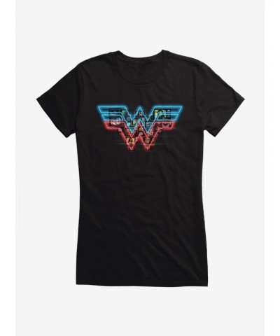 DC Comics Wonder Woman 1984 TV Logo Girls T-Shirt $9.96 T-Shirts