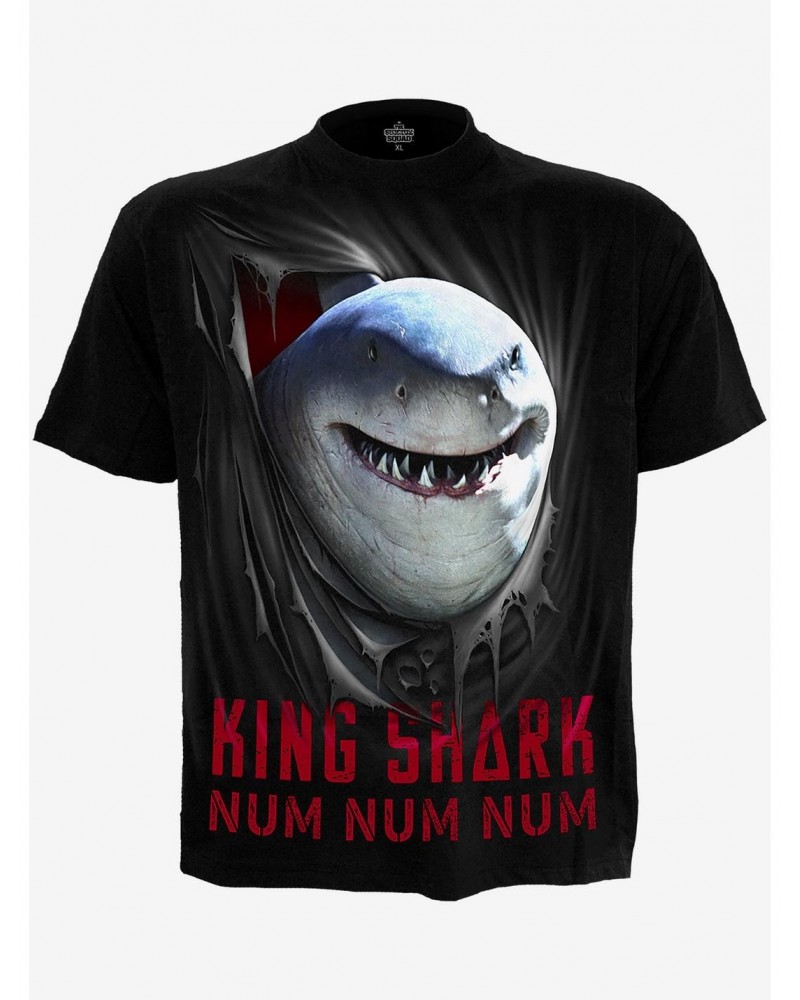 DC Comics The Suicide Squad King Shark Num T-Shirt $12.26 T-Shirts