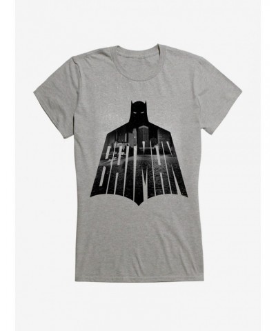 DC Comics Batman Outline Logo Girls T-Shirt $9.71 T-Shirts