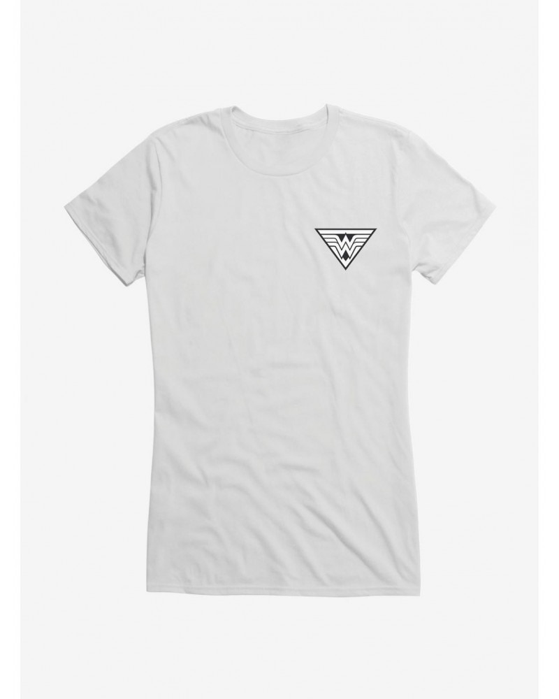 DC Comics Wonder Woman Triangle Logo Girls T-Shirt $7.97 T-Shirts