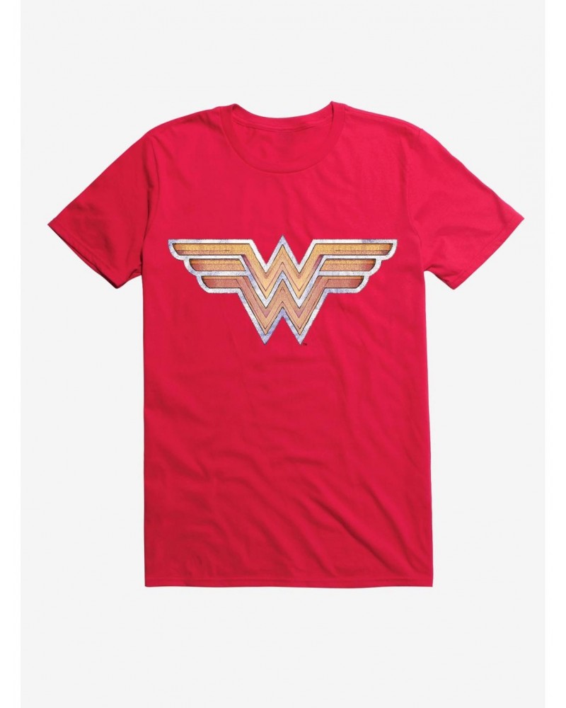 DC Comics Wonder Woman Logo Red T-Shirt $7.41 T-Shirts