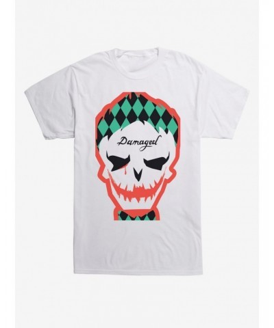 DC Comics Suicide Squad Joker Mask T-Shirt $9.08 T-Shirts