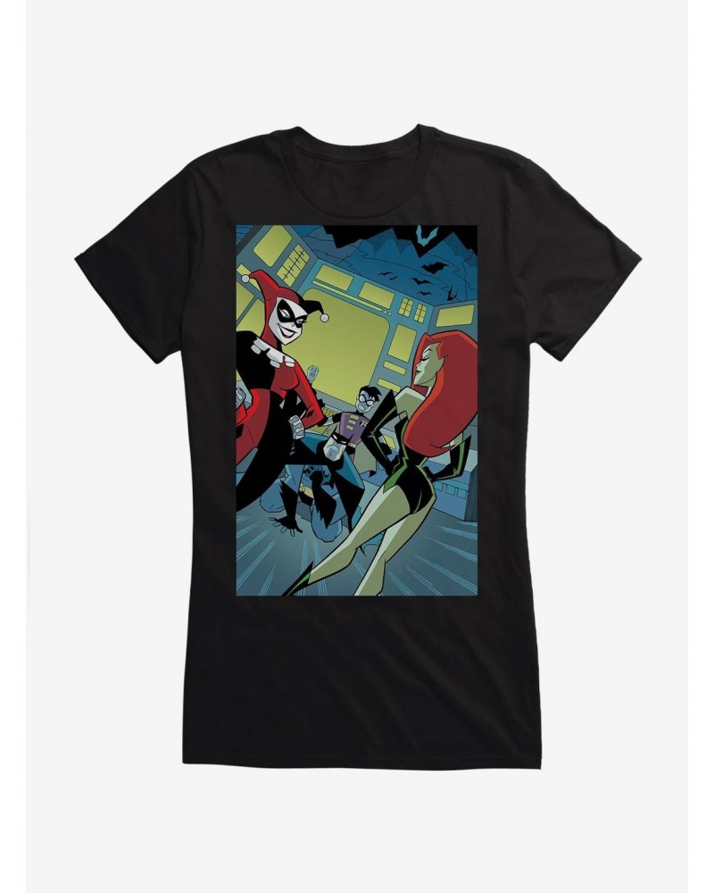 DC Comics Batman Harley Quinn Poison Ivy Girls T-Shirt $9.71 T-Shirts