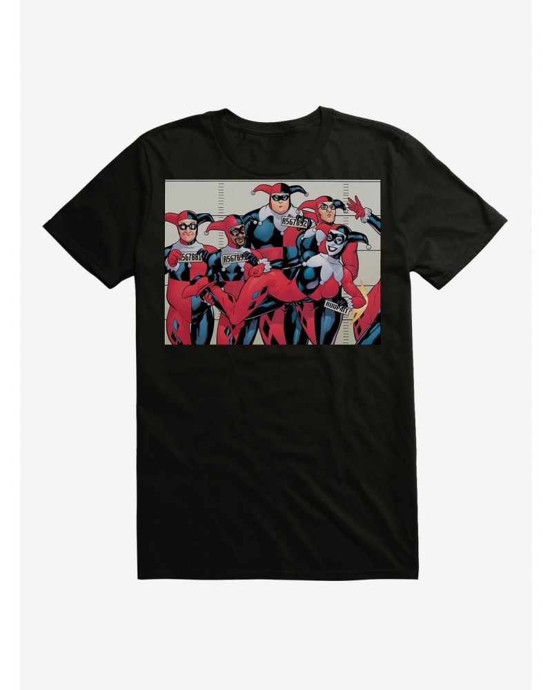 DC Comics Batman Harley Quinn Lineup T-Shirt $10.76 T-Shirts