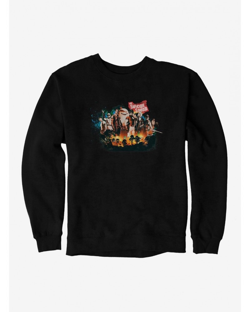 DC Comics The Suicide Squad Character Poster Sweatshirt $14.02 Sweatshirts