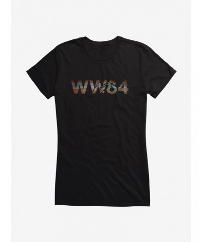 DC Comics Wonder Woman 1984 Slash Logo Girls T-Shirt $8.22 T-Shirts