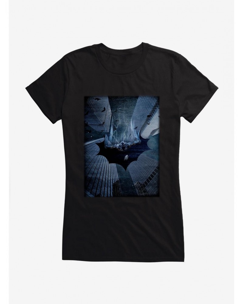DC Comics Batman Fall Girls T-Shirt $11.21 T-Shirts