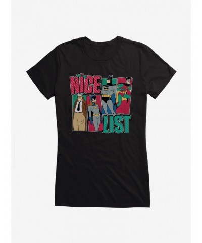 DC Comics Batman Nice List Girls T-Shirt $10.46 T-Shirts