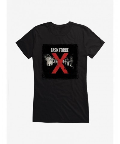 DC Comics The Suicide Squad Facing Red Task Force Girls T-Shirt $11.95 T-Shirts