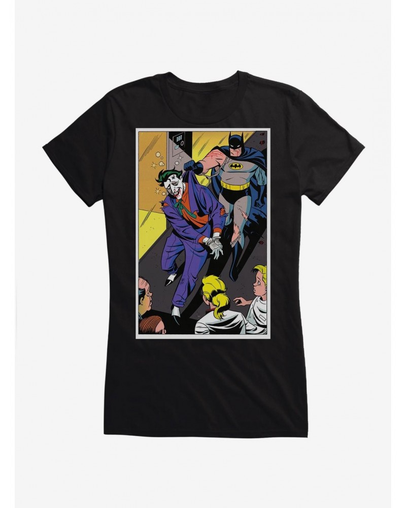 DC Comics Batman Joker Caught Girls T-Shirt $7.97 T-Shirts