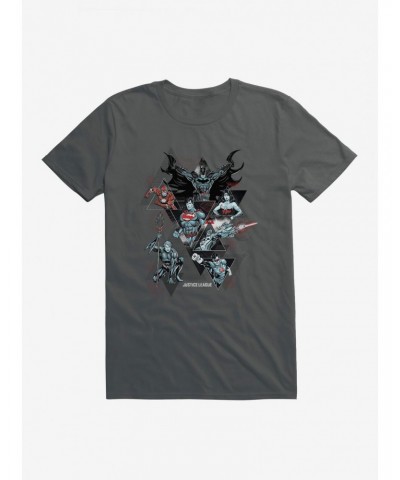 DC Comics Justice League Group Shapes T-Shirt $11.71 T-Shirts