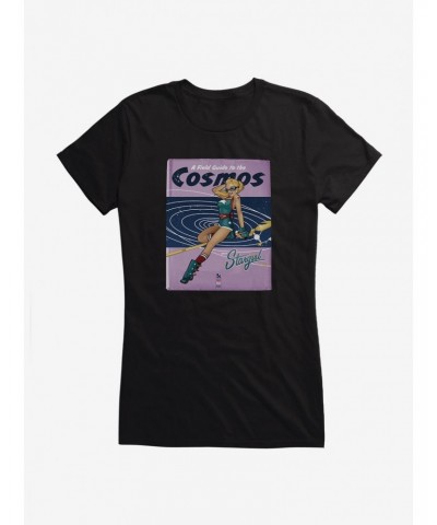 DC Comics Bombshells Stargirl Field Guide To Cosmos Girls T-Shirt $8.22 T-Shirts