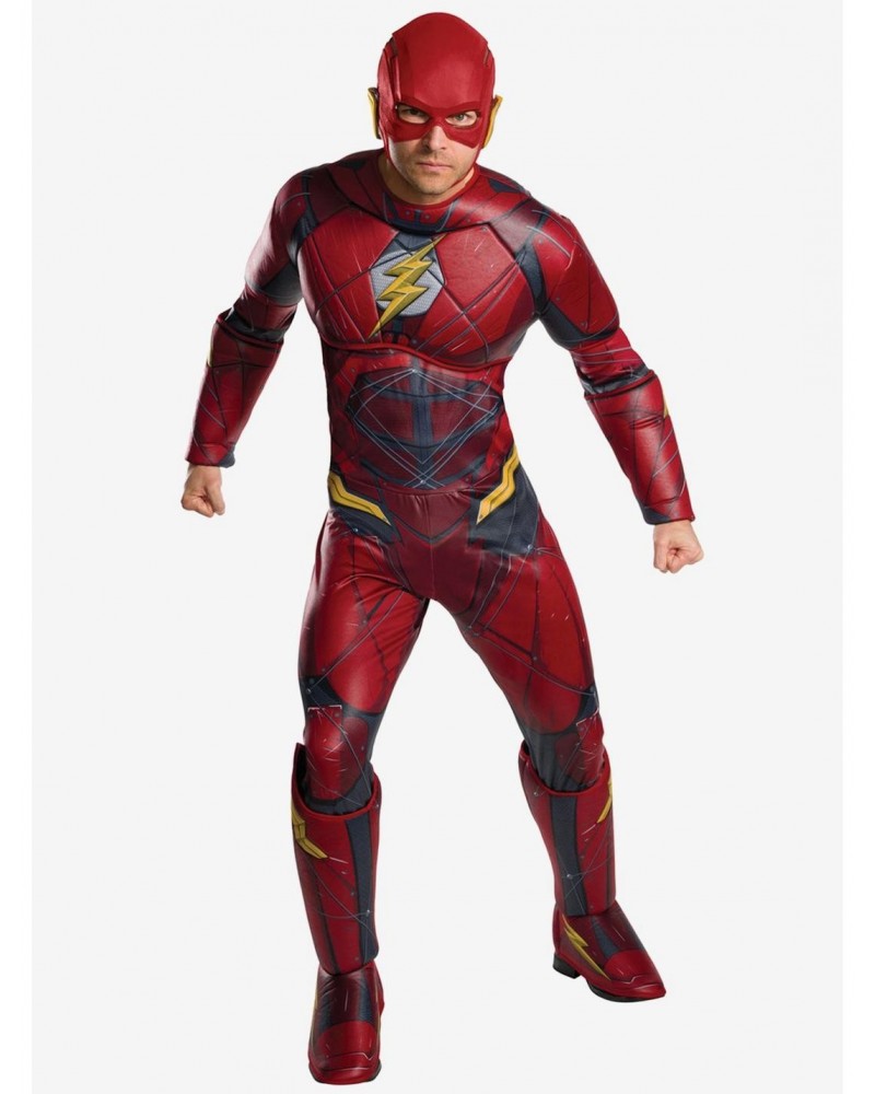 DC Comics Justice League The Flash Deluxe Costume $30.23 Costumes