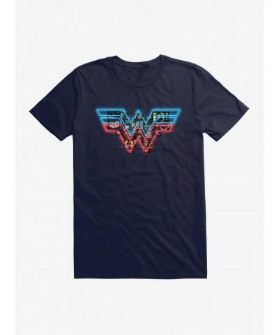 DC Comics Wonder Woman 1984 TV Logo T-Shirt $11.95 T-Shirts