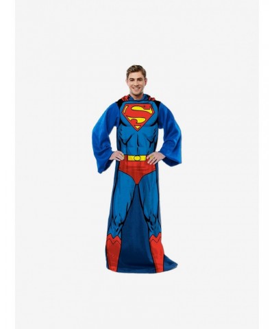 DC Comics Superman Being Superman Snuggler Throw $12.87 Throws