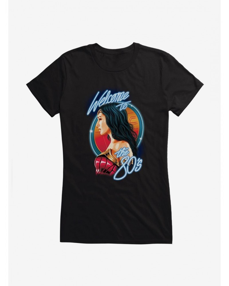 DC Comics Wonder Woman 1984 Welcome To The 80's Girls T-Shirt $11.70 T-Shirts