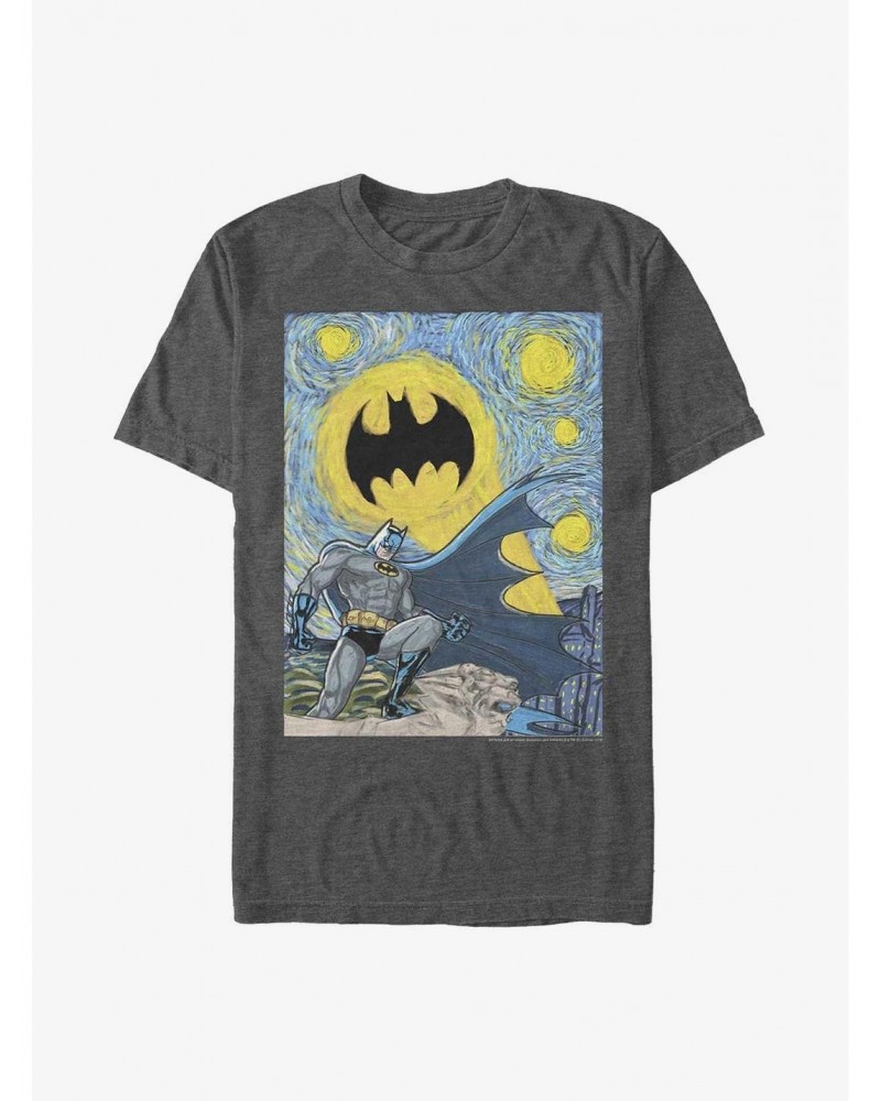 DC Comics Batman Starry Gotham T-Shirt $8.37 T-Shirts