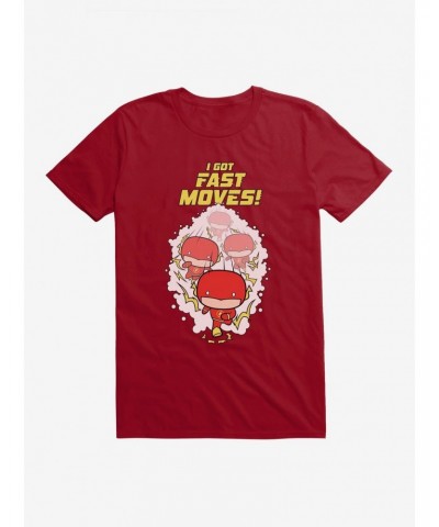 DC Comics Chibi The Flash Fast Moves T-Shirt $9.80 T-Shirts