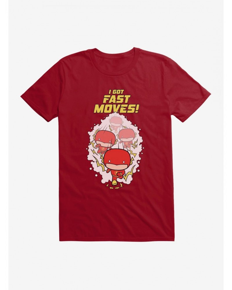 DC Comics Chibi The Flash Fast Moves T-Shirt $9.80 T-Shirts
