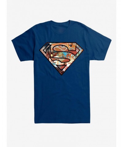 DC Comics Superman Pop Art Logo T-Shirt $9.32 T-Shirts