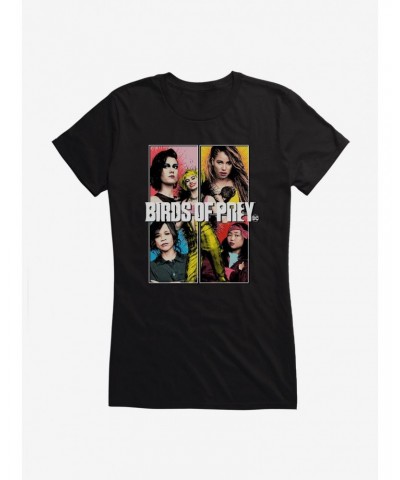 DC Comics Birds Of Prey Team Box Up Girls T-Shirt $12.20 T-Shirts