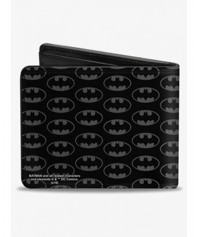 DC Comics Bat Signal Corner Monogram Bifold Wallet $9.61 Wallets