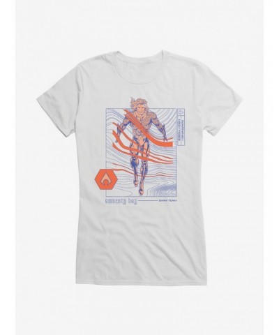 DC Comics Aquaman Classic High Tides Girls T-Shirt $7.72 T-Shirts