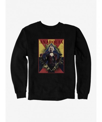 DC Comics The Suicide Squad Harley Quinn Anarquia Sweatshirt $13.65 Sweatshirts