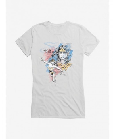 DC Comics Wonder Woman Diana Collage Girls T-Shirt $12.45 T-Shirts