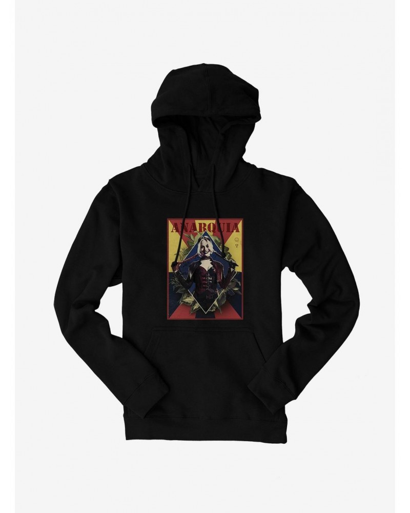 DC Comics The Suicide Squad Harley Quinn Anarquia Hoodie $13.47 Hoodies