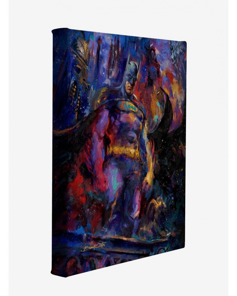 DC Comics The Dark Knight 14" x 11" Gallery Wrapped Canvas $33.56 Merchandises