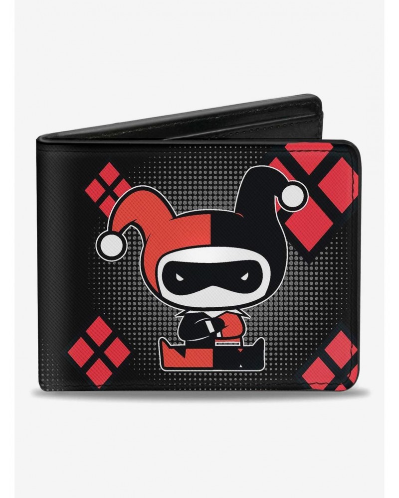 DC Comics Harley Quinn Chibi Splits Bifold Wallet $8.15 Wallets