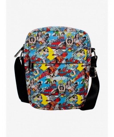 Dc Comics Wonder Woman Through The Years Crossbody Bag $15.16 Bags