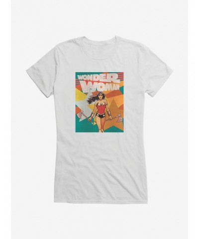 DC Comics Wonder Woman Stars And Lasso Girls T-Shirt $11.21 T-Shirts