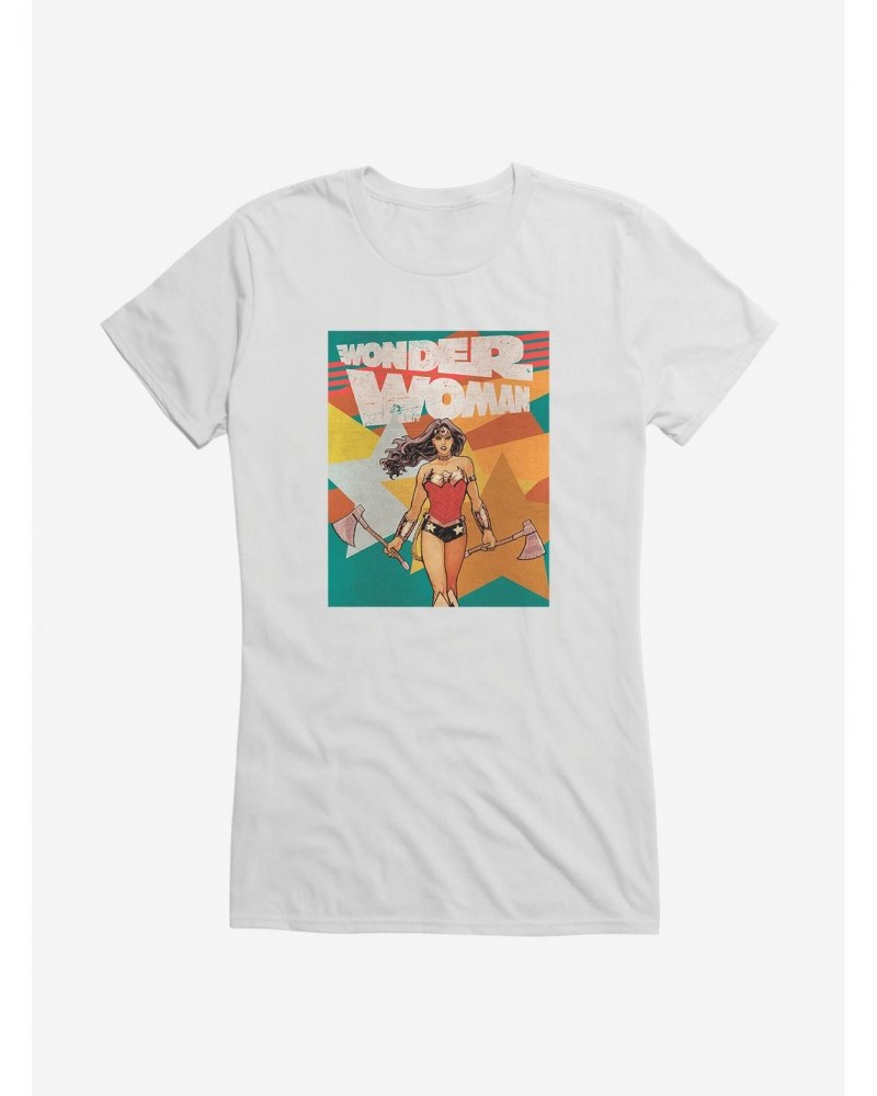 DC Comics Wonder Woman Stars And Lasso Girls T-Shirt $11.21 T-Shirts