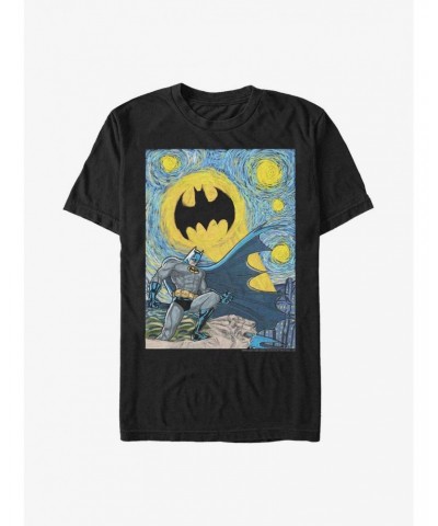 DC Comics Batman Starry Gotham T-Shirt $11.71 T-Shirts