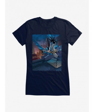 DC Comics Batman Rooftop Girl's T-Shirt $9.46 T-Shirts