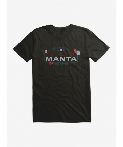 DC Comics Aquaman Classic Ruthless Black Manta T-Shirt $7.65 T-Shirts