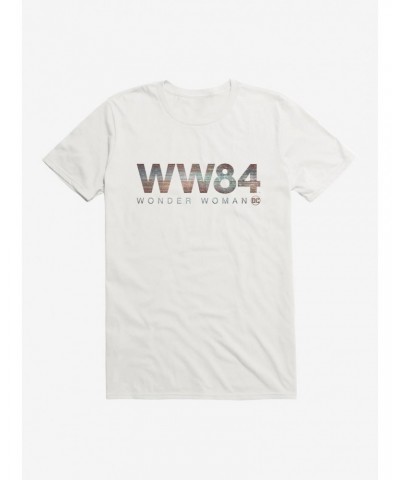 DC Comics Wonder Woman 1984 Bold Striped Logo T-Shirt $10.52 T-Shirts