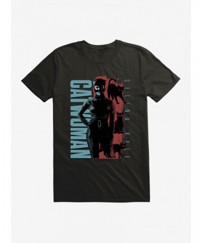 DC Comics The Batman Catwoman Selina Kyle Cats T-Shirt $8.13 T-Shirts