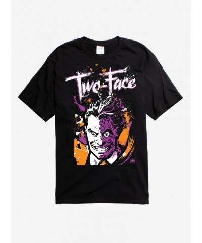 DC Comics Batman Villains Two Face T-Shirt $9.56 T-Shirts