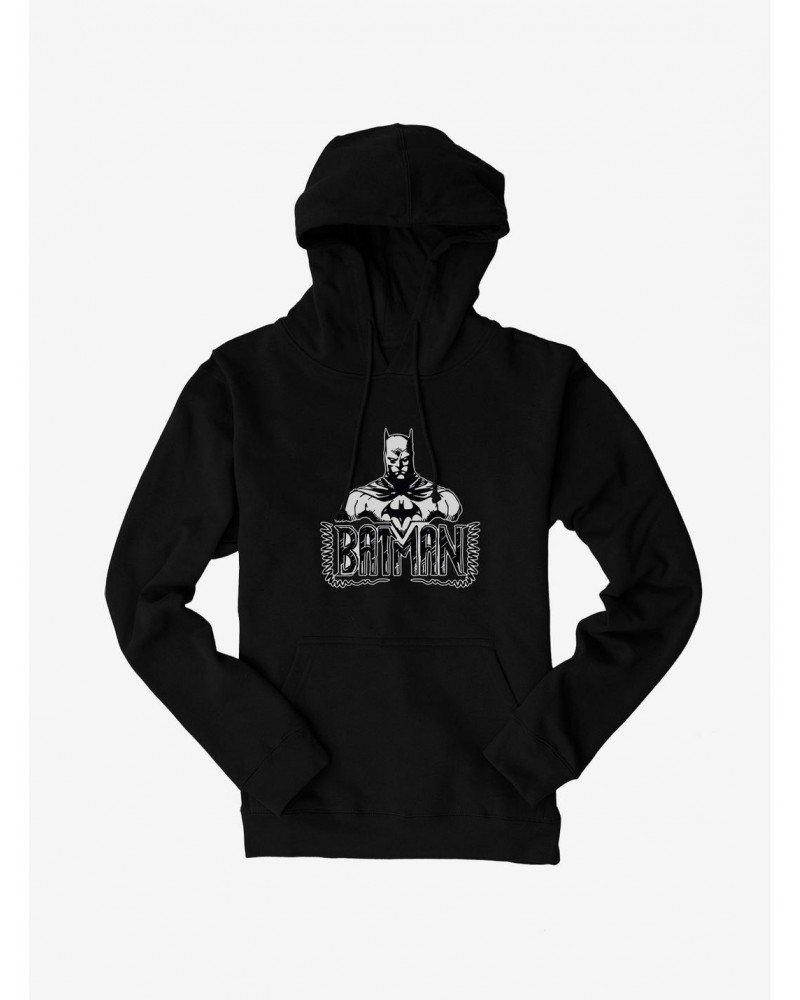 Batman Ink Doodle Logo Hoodie $21.10 Hoodies