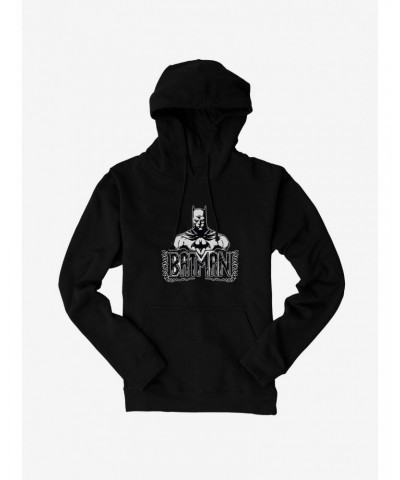 Batman Ink Doodle Logo Hoodie $21.10 Hoodies