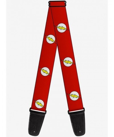 DC Comics The Flash Logo Guitar Strap $12.45 Guitar Straps