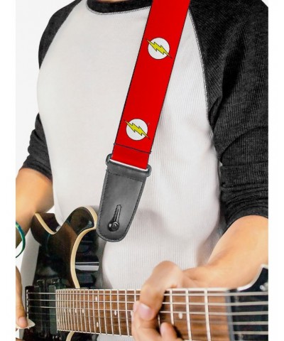 DC Comics The Flash Logo Guitar Strap $12.45 Guitar Straps