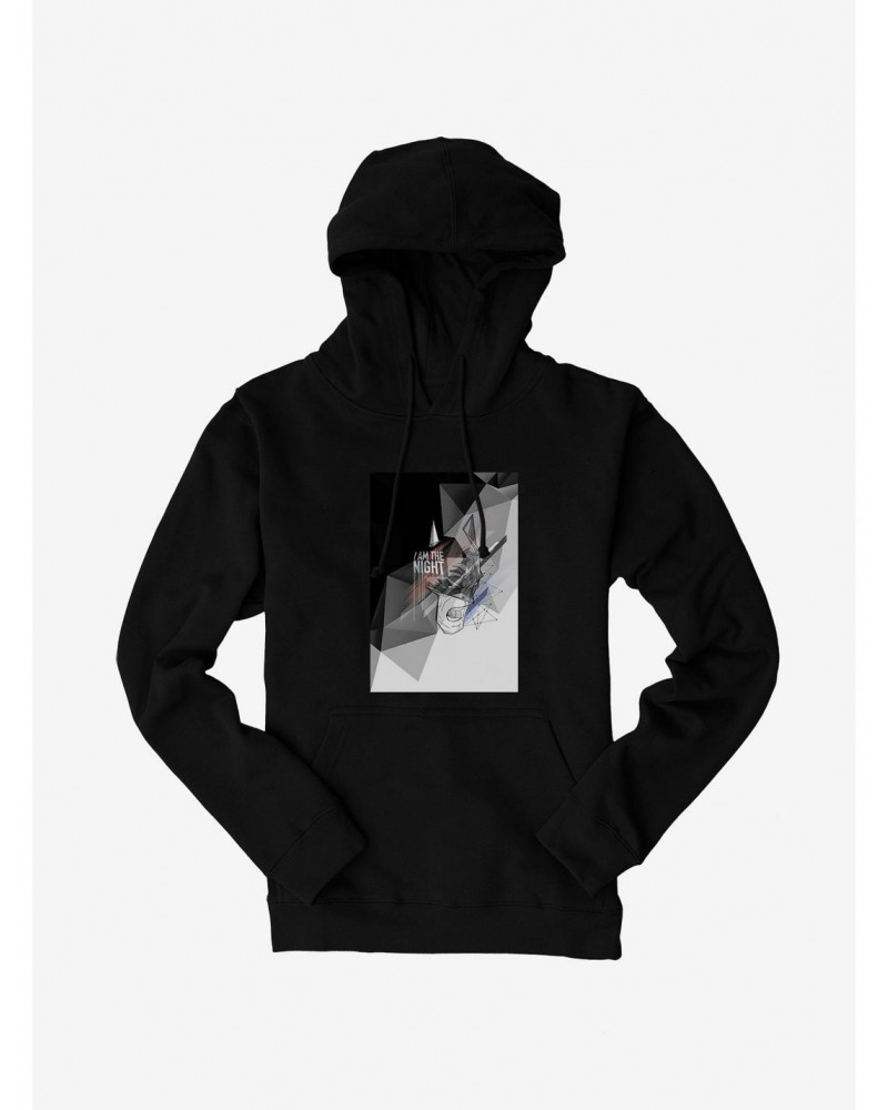 Batman I Am The Night Abstract Hoodie $18.86 Hoodies